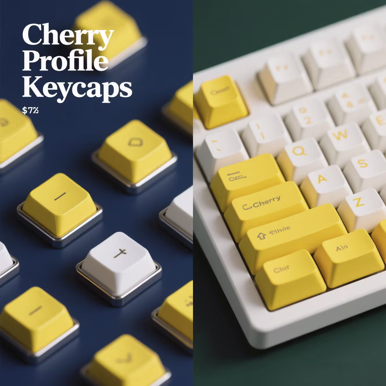 Cherry Profile Keycaps Amazon – Sculpted Comfort & Typing Precision for Mechanical Keyboards