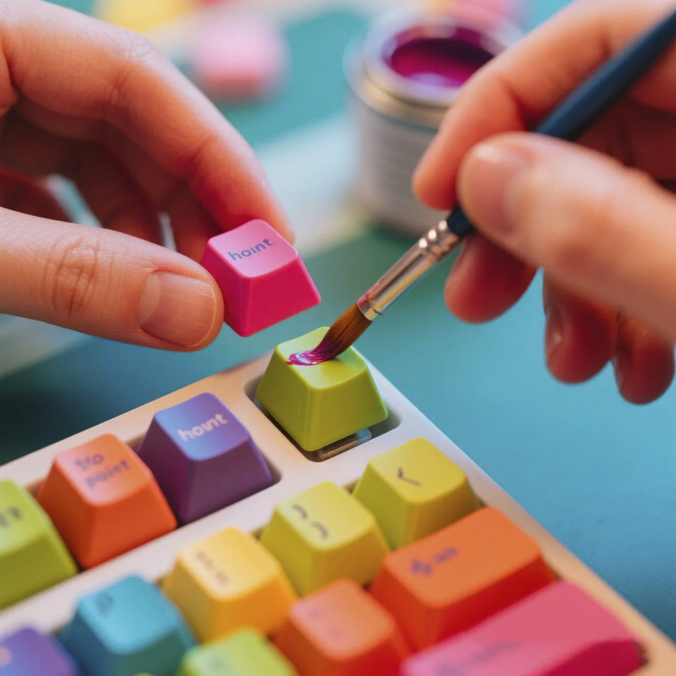 How to Paint Your Own Keycaps – Easy DIY Guide