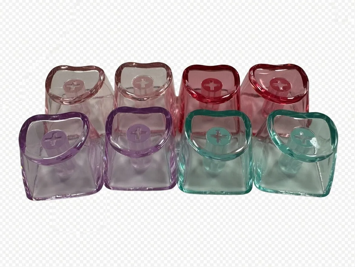 Transparent Panda Keycap MOA Magnetic Axis Custom PC 1U