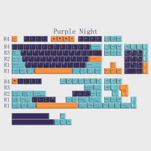 GMK Style Doubleshot 163 Keycaps Set, OEM Height