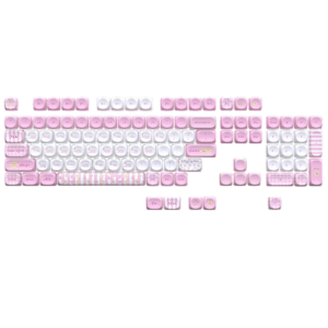 Lily Lop-Eared Rabbit MOA Sublimation 108 Keys PBT Keycap for 98/75/68 Layout