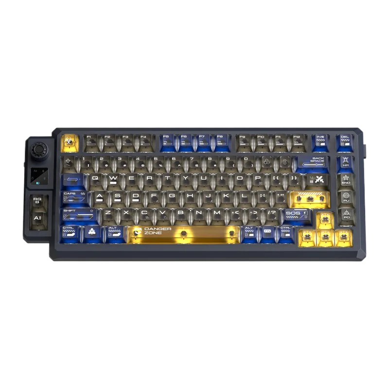 Tri-Mode Custom Mechanical Keyboard – RGB, Wireless