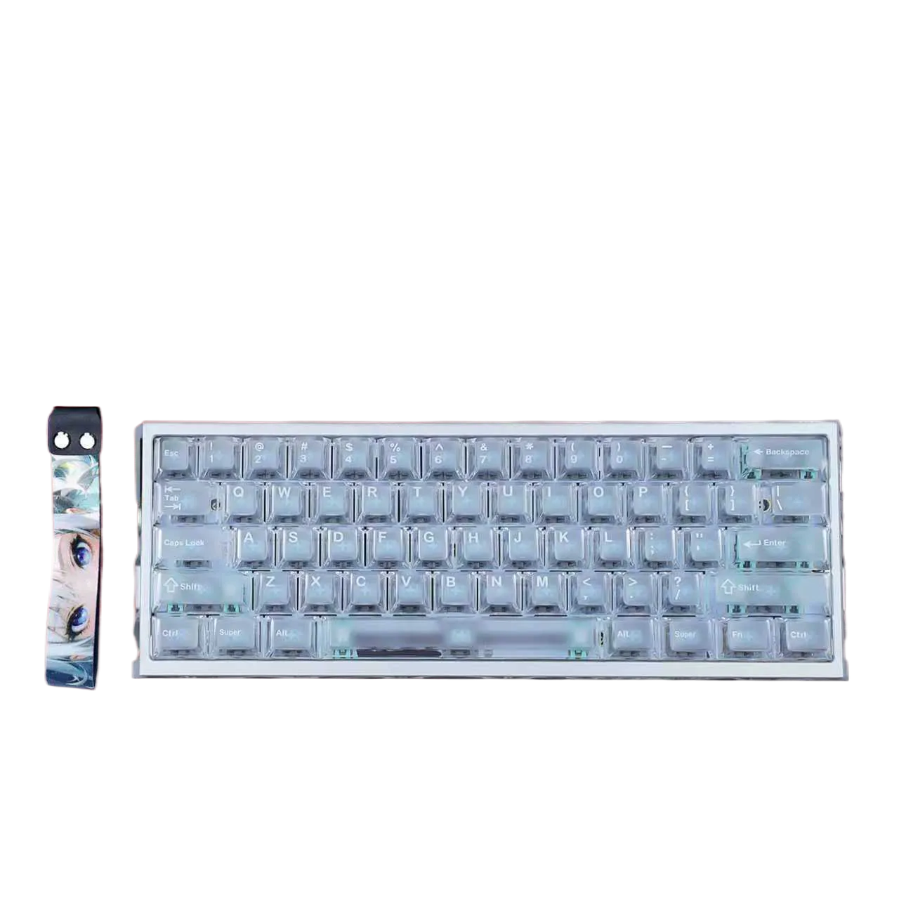 RGB Magnetic Switch Keyboard, Wired Custom Mechanical, CNC Aluminum Case, 87-Key