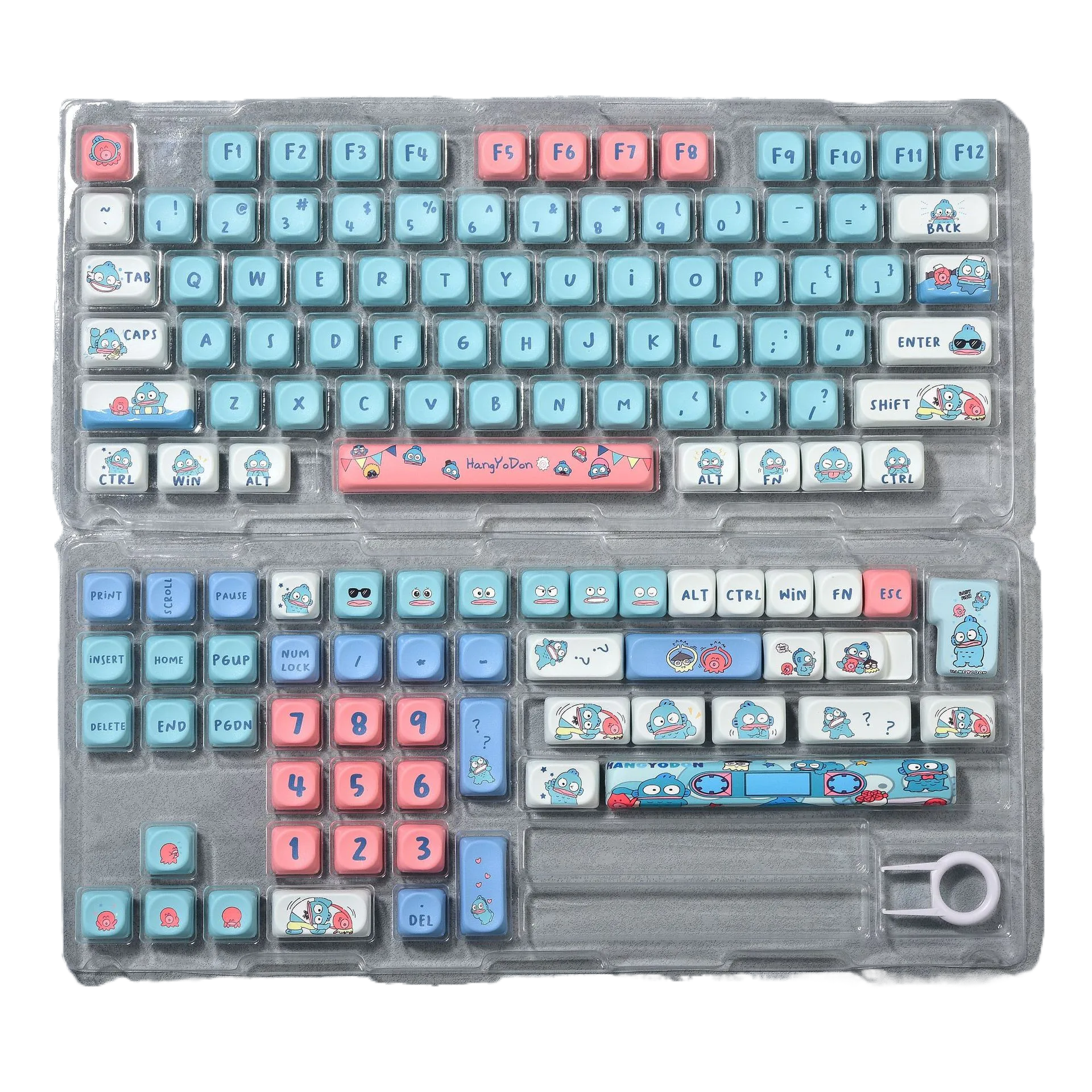 Crayon Shin-chan MOA Profile Wired Gaming Keyboard Custom Keycaps
