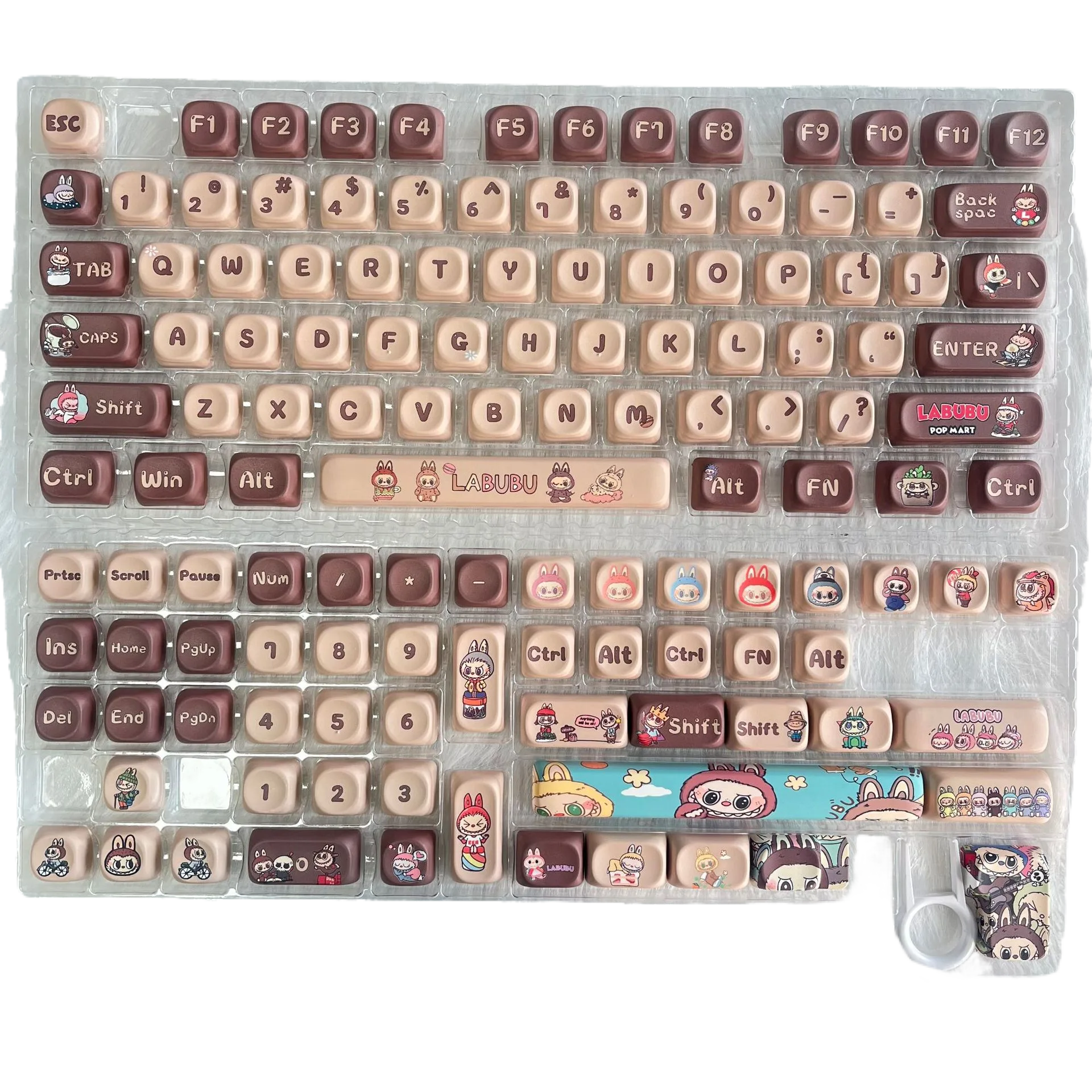 Crayon Shin-chan MOA Profile Wired Gaming Keyboard Custom Keycaps