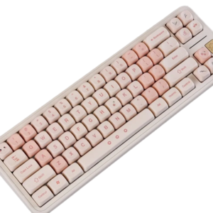 Pink Cherry Blossom MOA Keycaps for DIY Mechanical Keyboard
