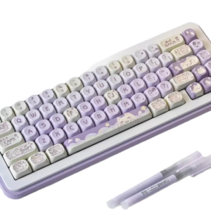 Cute Taro Cat Keycaps DIY High-Value Mechanical Keyboard Accessories