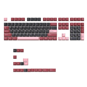Black Spade Q Doubleshot PBT Keycaps Set - Cherry MX Compatible