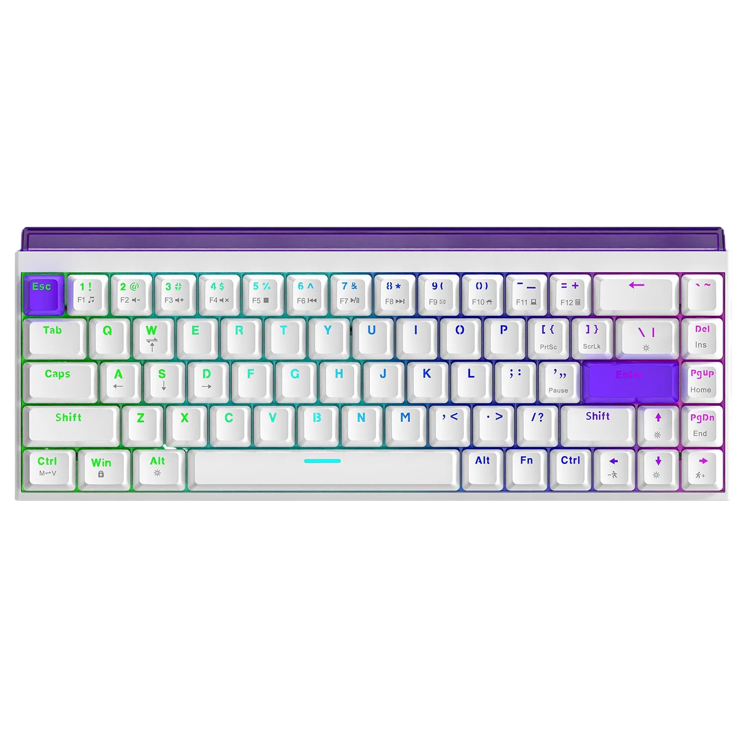allwinOEM/ODM K68PRO Wired Mechanical Keyboard, Hot-Swappable, RGB Backlit