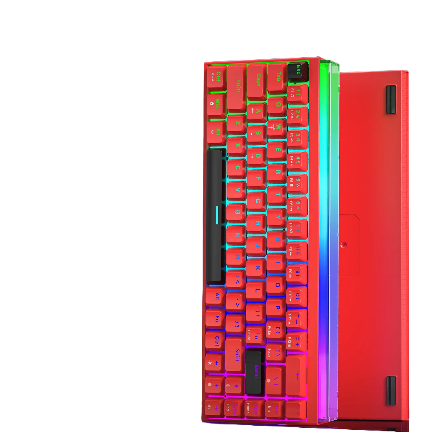 allwinOEM/ODM K68PRO Wired Mechanical Keyboard, Hot-Swappable, RGB Backlit