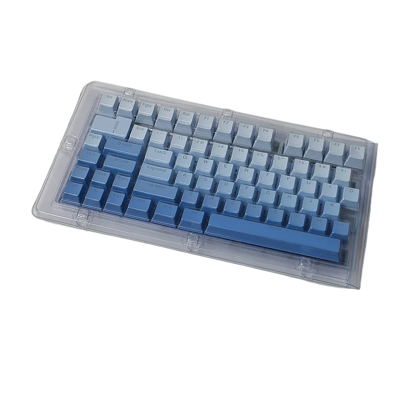 Sky Blue Doubleshot PBT 134 Keycap Set – OEM Profile