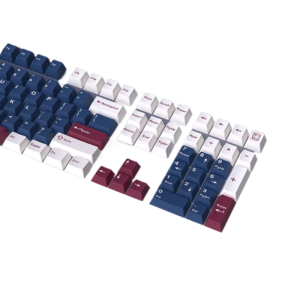 Blue Rose Mecha (Inner Blue) Keycap Set PBT Doubleshot OEM Profile