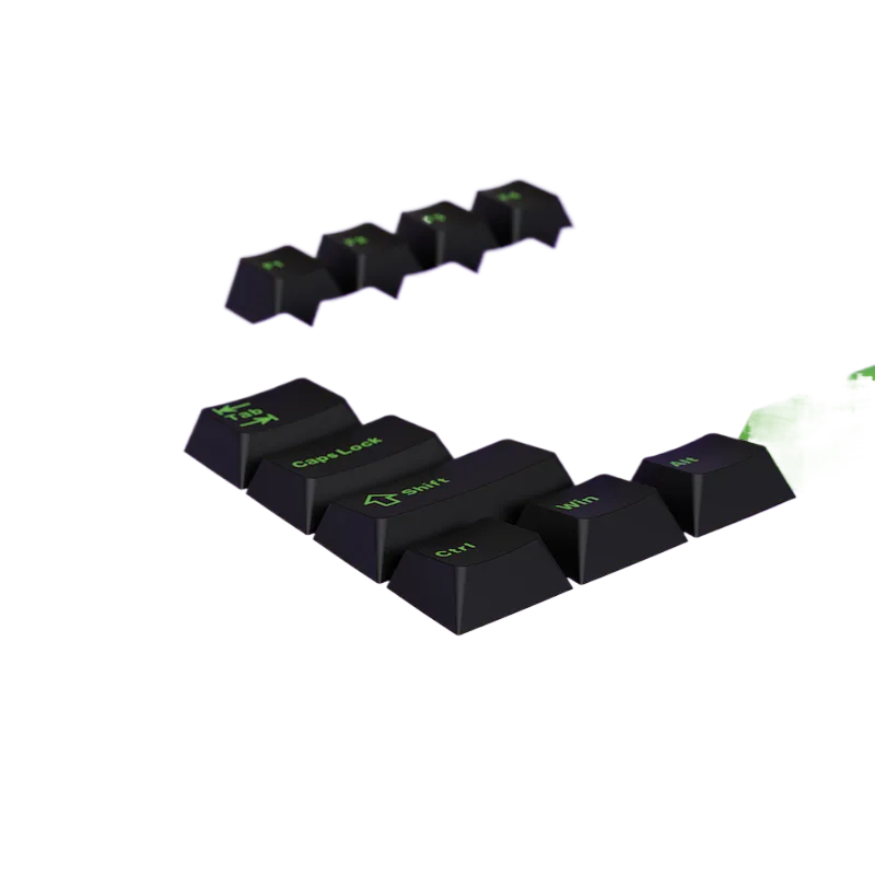 Purple Mechanical Keyboard Keycaps, PBT, 126 Keys, Cherry Profile