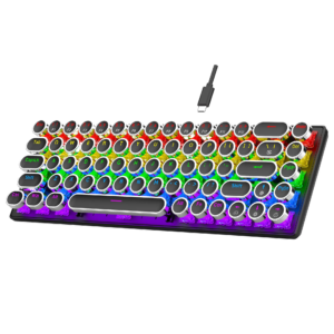 Wired Mechanical Keyboard - Punk Gaming, Compact