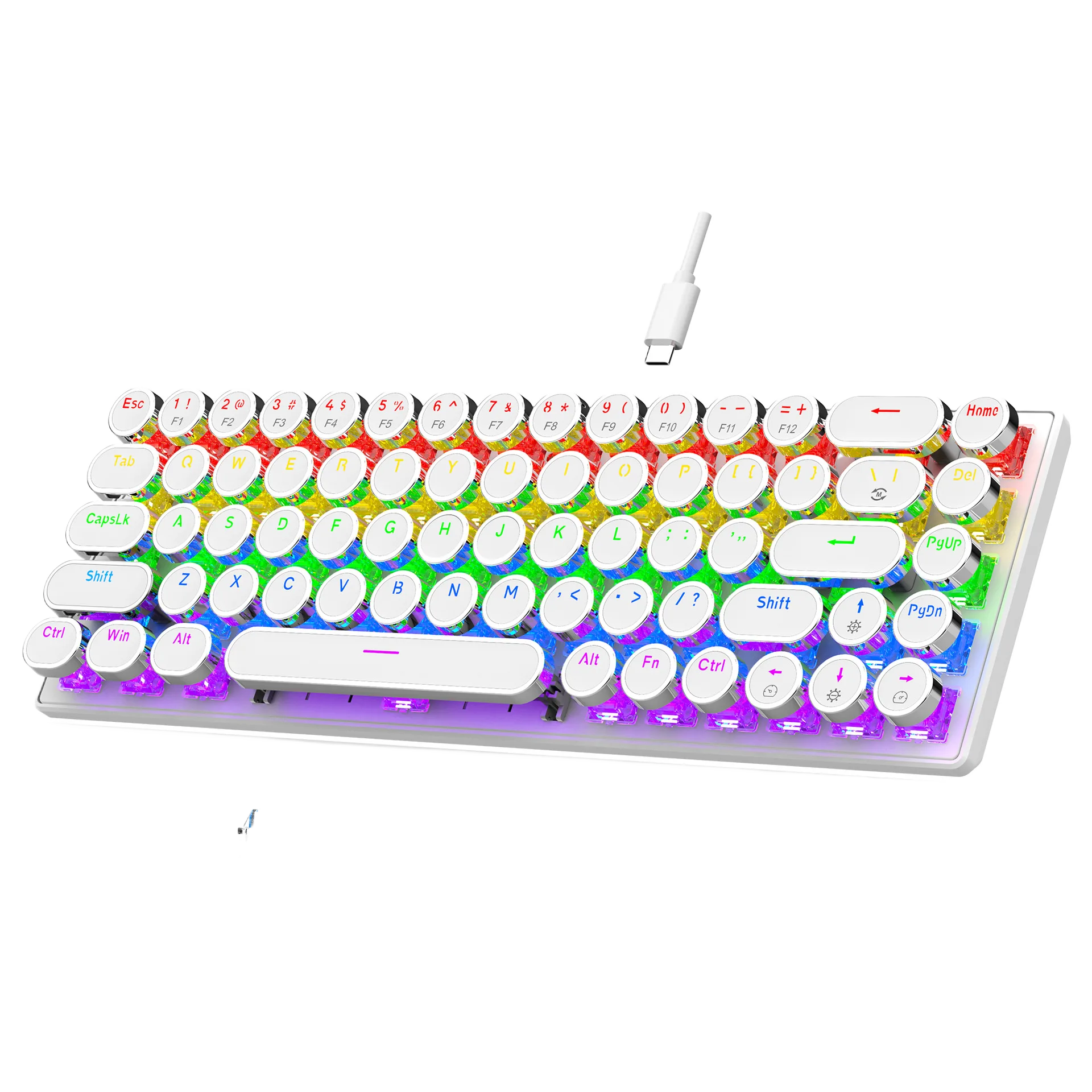 Wired Mechanical Keyboard – Punk Gaming, Compact