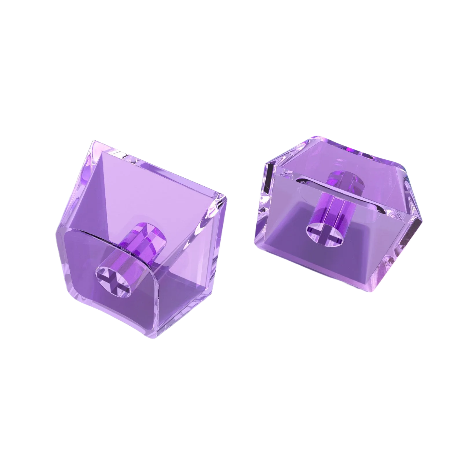 PC Transparent Keycaps, OEM Profile, DIY Mechanical Keyboard Keycap, Backlit