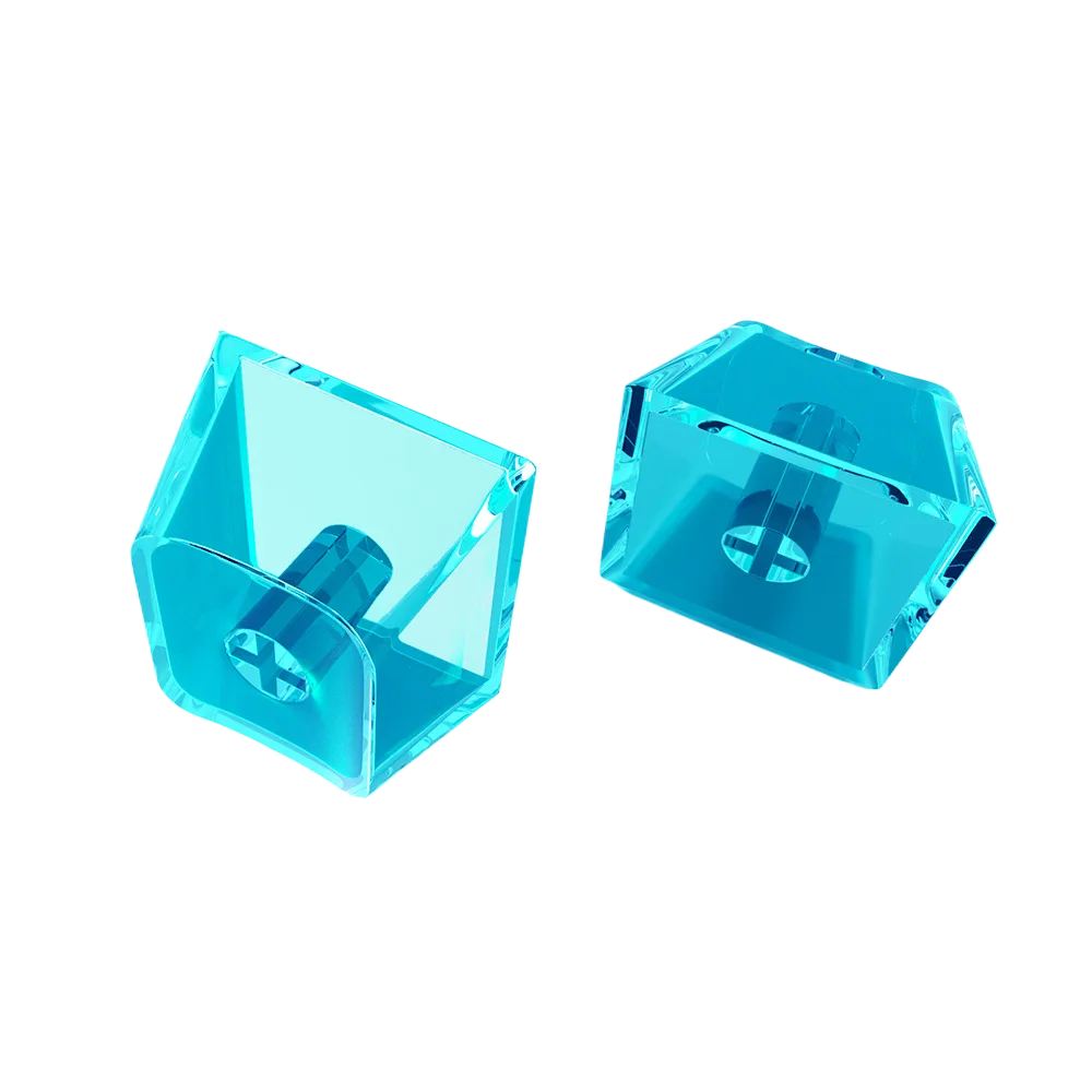 PC Transparent Keycaps, OEM Profile, DIY Mechanical Keyboard Keycap, Backlit
