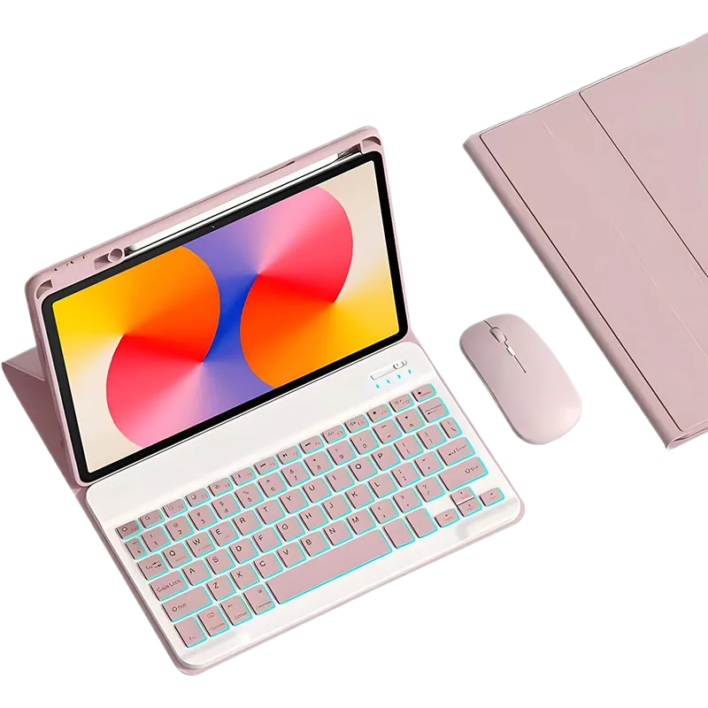 Keyboard Case for HUAWEI MatePad SE 11.5S – Detachable Backlit Touch Bluetooth Keyboard with Pen Slot