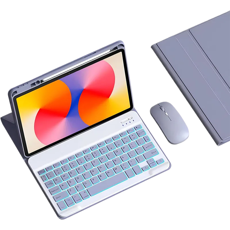 Keyboard Case for HUAWEI MatePad SE 11.5S – Detachable Backlit Touch Bluetooth Keyboard with Pen Slot