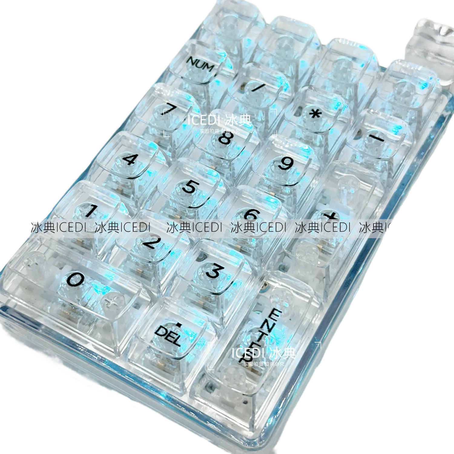 Crystal Clear Keycaps – Universal Mechanical Keyboard Set