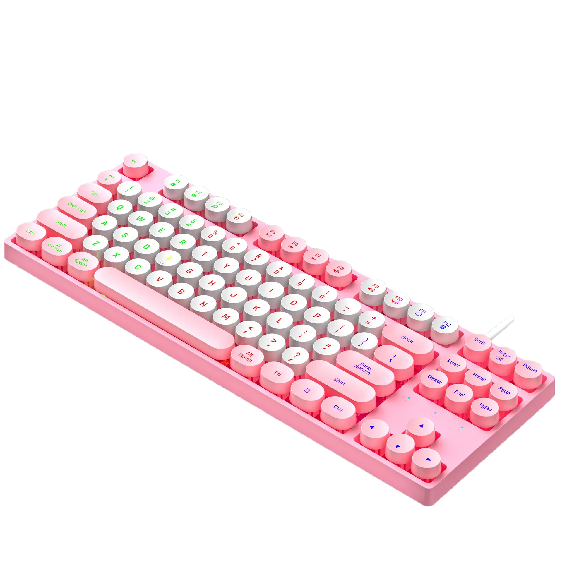 Mechanical Keyboard – Blue/Red Switch, Hot-Swappable, Wired, Gaming