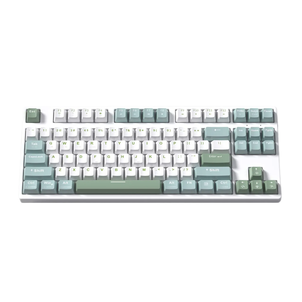 Wired/Wireless 87-Key RGB Mechanical Gaming Keyboard