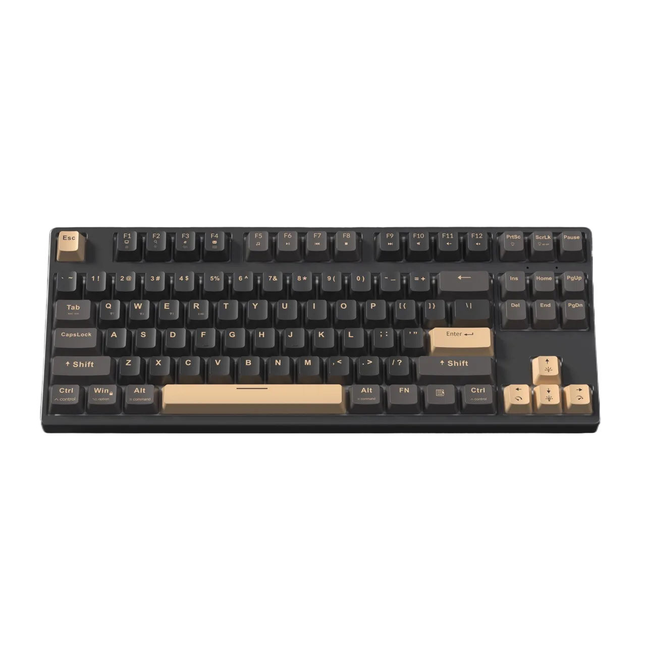 Wired/Wireless 87-Key RGB Mechanical Gaming Keyboard