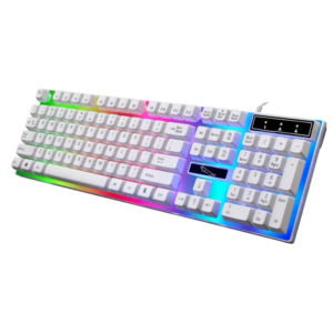 Wired USB Gaming Keyboard - Mechanical Feel, Backlit