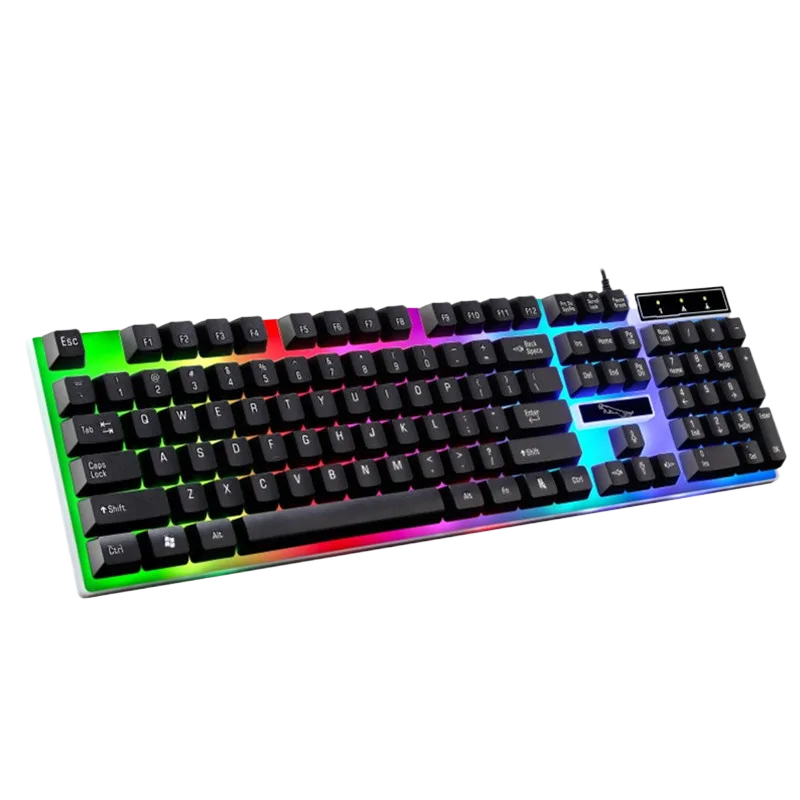Wired USB Gaming Keyboard – Mechanical Feel, Backlit