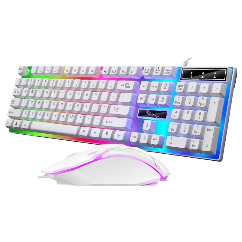Wired USB Gaming Keyboard – Mechanical Feel, Backlit