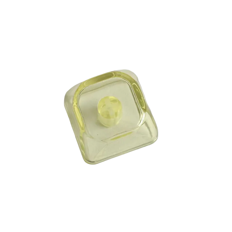 PC MOA Gradient Transparent MX Cross DIY Custom Mechanical Keyboard Keycaps