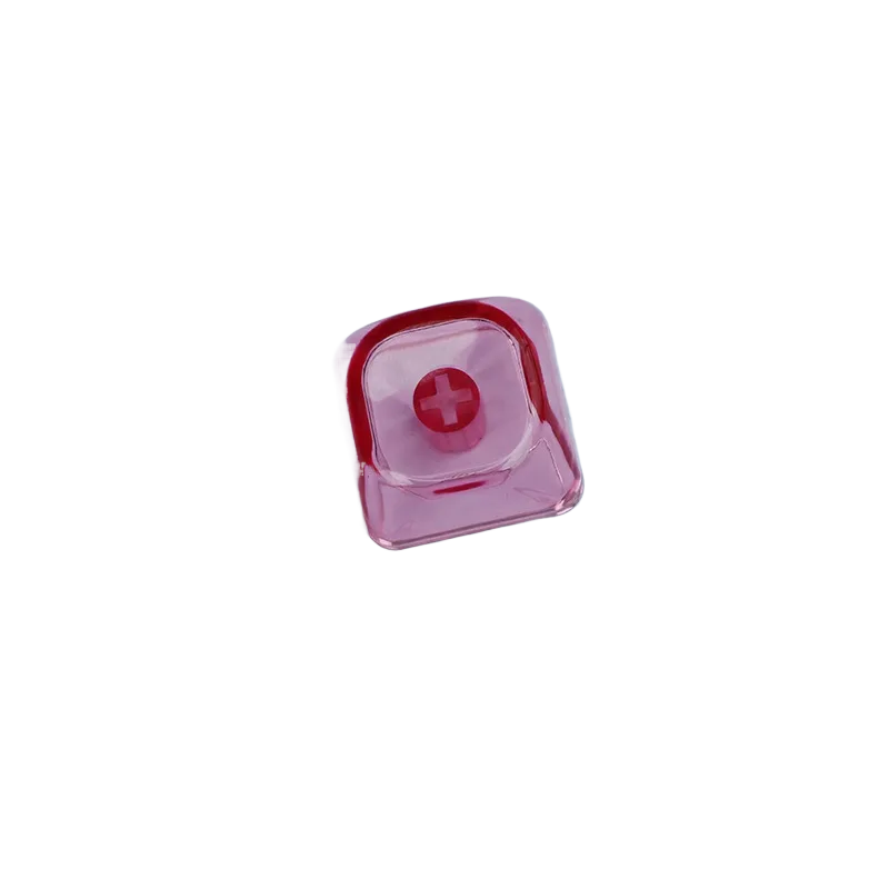 PC MOA Gradient Transparent MX Cross DIY Custom Mechanical Keyboard Keycaps