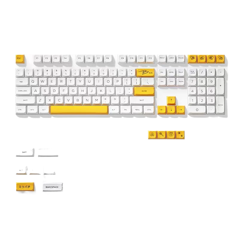 XDA Profile PBT Keycap Set – Matcha Green Custom Mechanical Keyboard