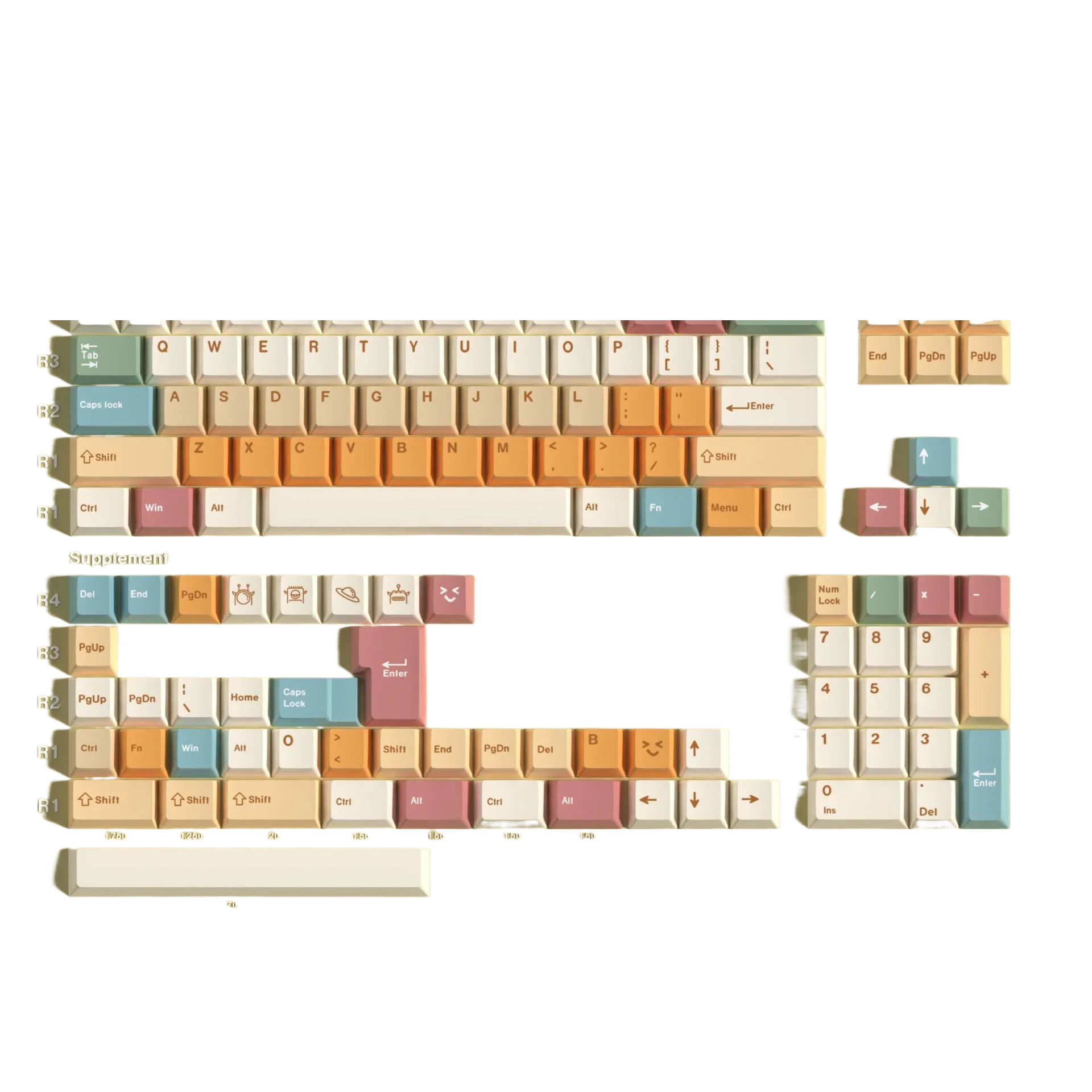Group Buy Candy House PBT Dye-Sub Keycaps: Multiple Layouts