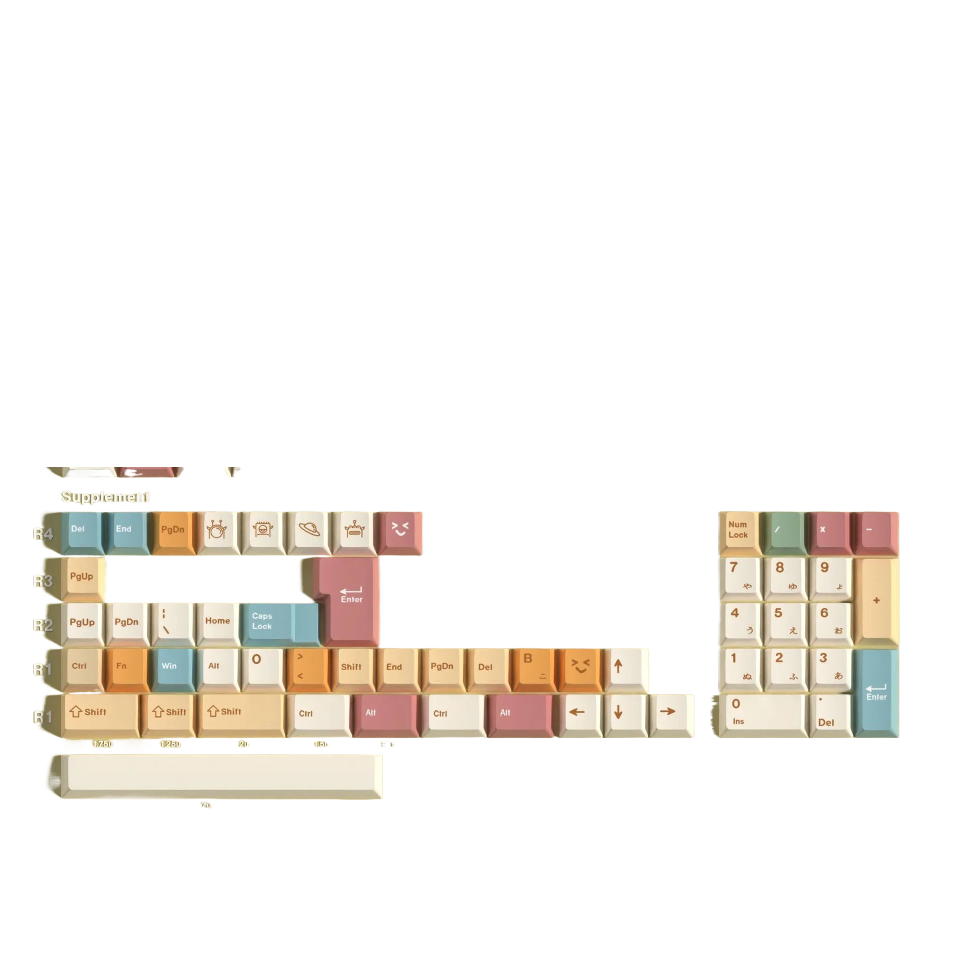 Group Buy Candy House PBT Dye-Sub Keycaps: Multiple Layouts