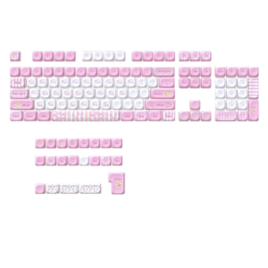 Lily Lop-Eared Rabbit MOA Dye-Sub Keycap Set - 131 Keys