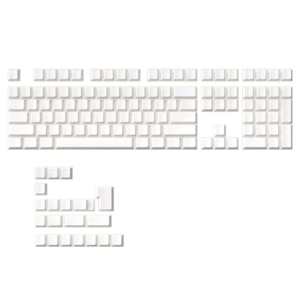 White Marble Keycaps OEM Profile 128 Keys Doubleshot ABS Keycap Set