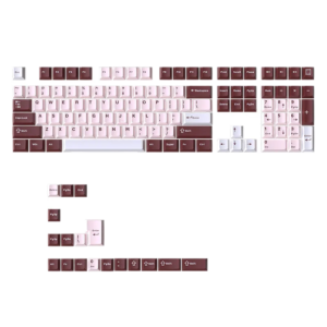Darling Pink Mechanical Keyboard Keycaps, PBT, 126 Keys, OEM Profile