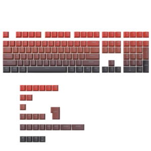 Gradient Shine-Through 134 Key PBT Doubleshot OEM Profile Keycaps