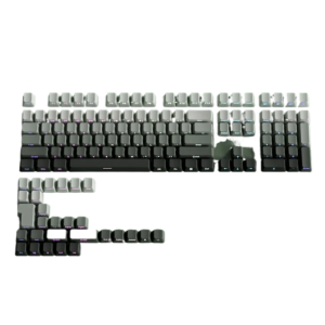 Gradient Side Engraved 134 Keys PBT Doubleshot Keycaps
