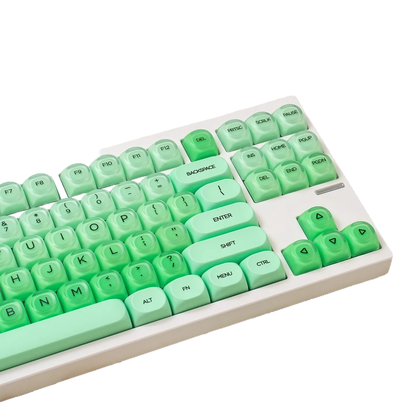 Jelly Cloud HOA Profile Doubleshot PBT Keycap Set – 130 Keys, Translucent