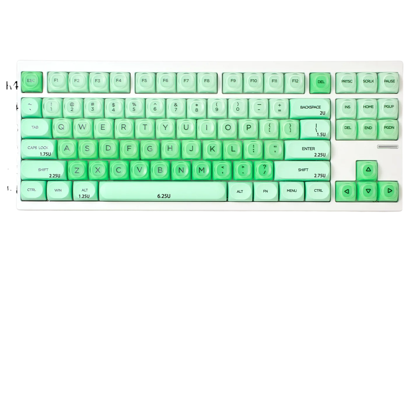 Jelly Cloud HOA Profile Doubleshot PBT Keycap Set – 130 Keys, Translucent