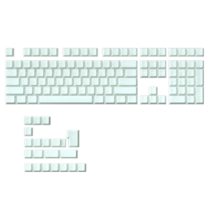Han Dynasty White Jade Green 128-Key Doubleshot ABS Keycap Set