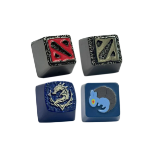 Custom DOTA2 Mechanical Keyboard Keycaps - Creative 3D Metal Keycaps