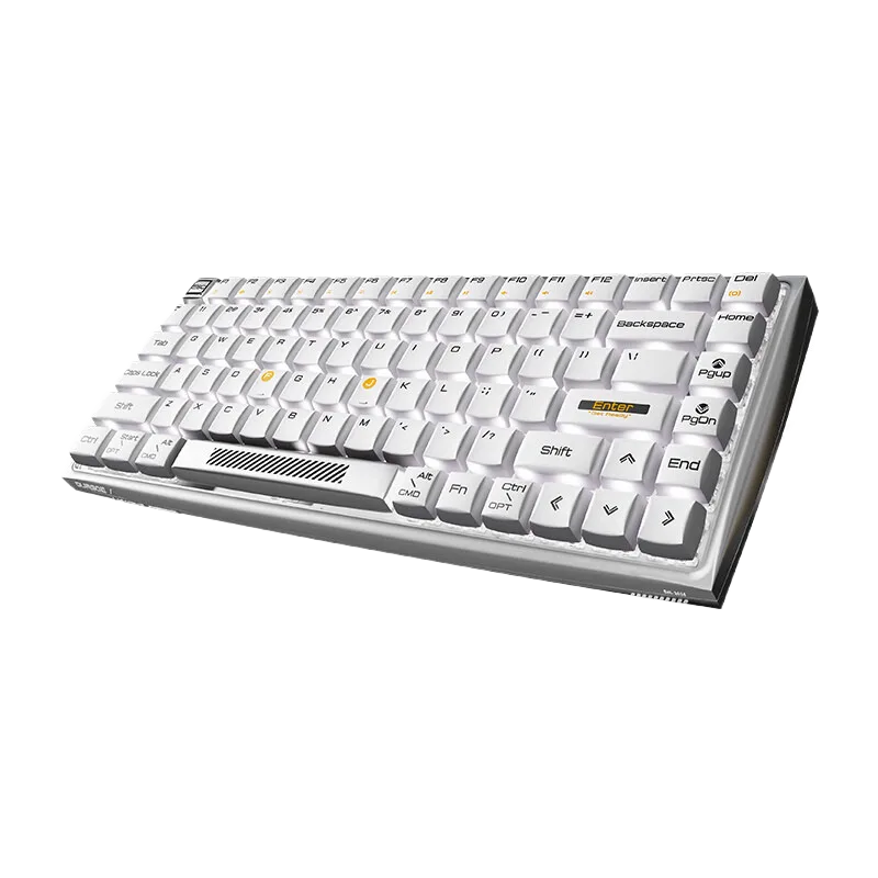 Wireless Bluetooth Dual Mode Backlit Mechanical Keyboard 84 Keys