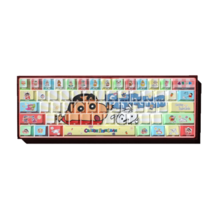 Crayon Shin-chan Keycaps - 74 Keys, OEM Profile, Side-Printed, PBT, Sublimation for custom mechanical keyboard keycap sourcing main product image