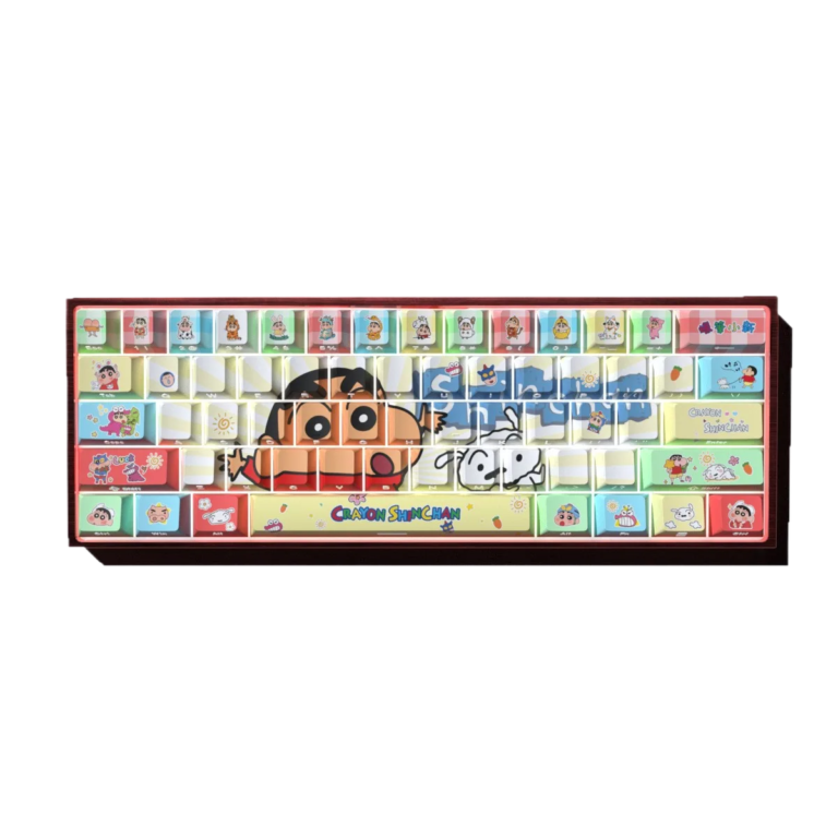 Crayon Shin-chan Keycaps - 74 Keys, OEM Profile, Side-Printed, PBT, Sublimation for custom mechanical keyboard keycap sourcing main product image