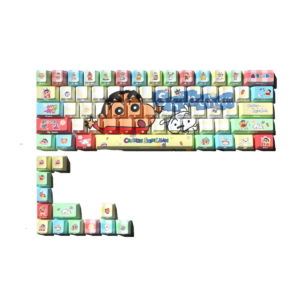 Crayon Shin-chan Keycaps - 74 Keys, OEM Profile, Side-Printed, PBT, Sublimation for custom mechanical keyboard keycap sourcing product gallery image 3