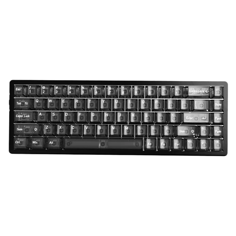 PC Transparent Keycaps: OEM, Multi-Language, 136 Keys for custom mechanical keyboard keycap sourcing main product image