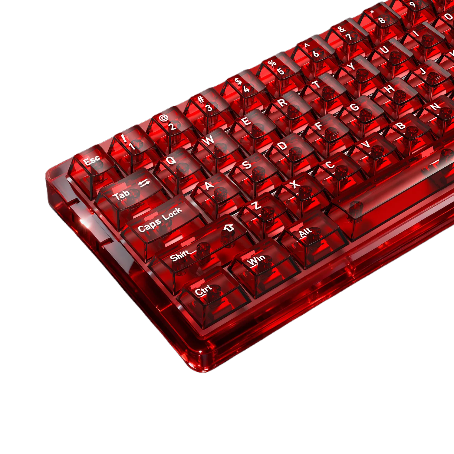 PC Transparent Keycaps: OEM, Multi-Language, 136 Keys for custom mechanical keyboard keycap sourcing product gallery image 4